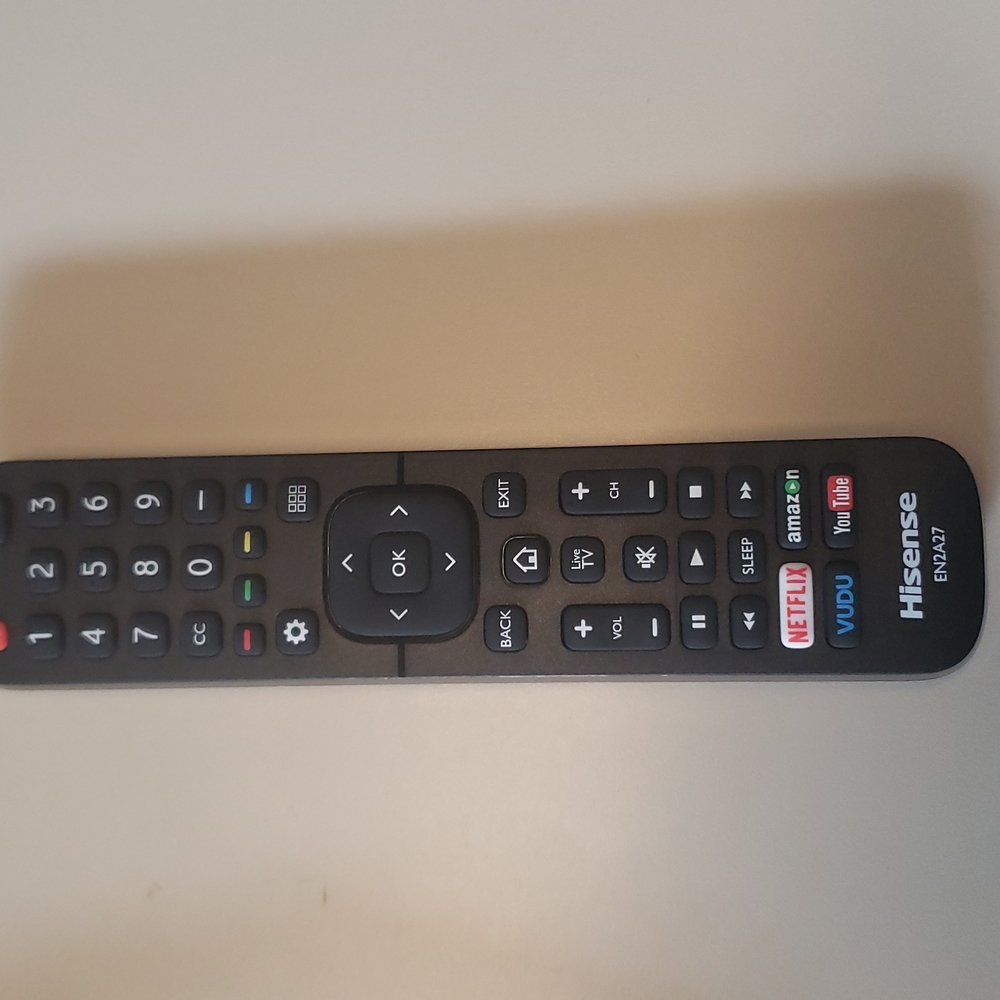 Hisense tv remote